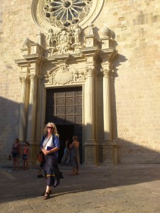 Outside the Basilica, Otranto