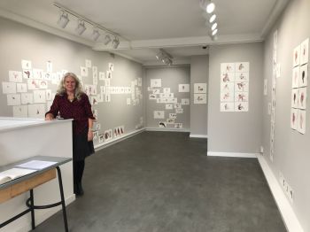 Kate at Herrick Gallery show October 2017